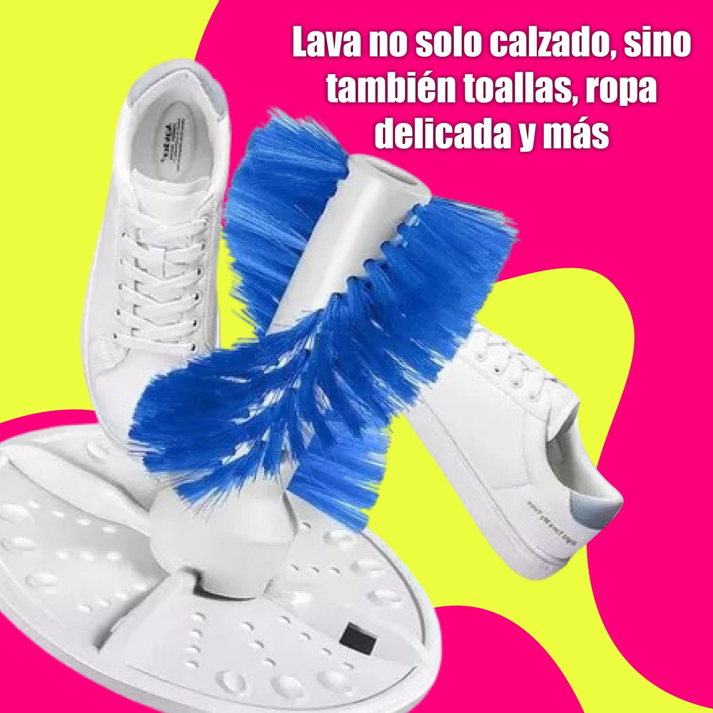 Tu aliado perfecto para una limpieza profunda y sin desgaste (PARA PRENDAS O CALZADO)