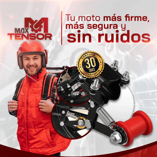 MaxTensor ¡Prolonga la vida útil de tu kit de arrastre! 🏍️