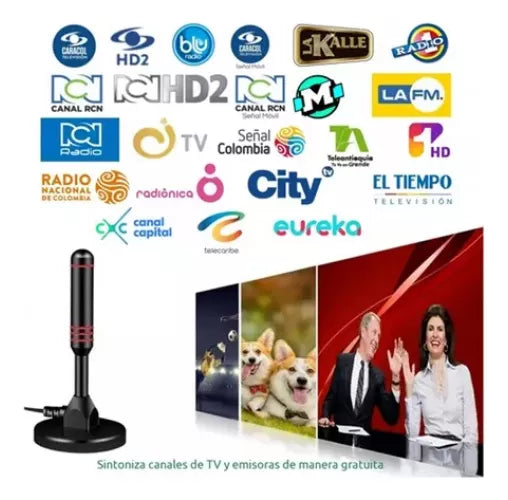 Antena Digital TDT 5 Metros – La solución definitiva para tu TV en cualquier lugar