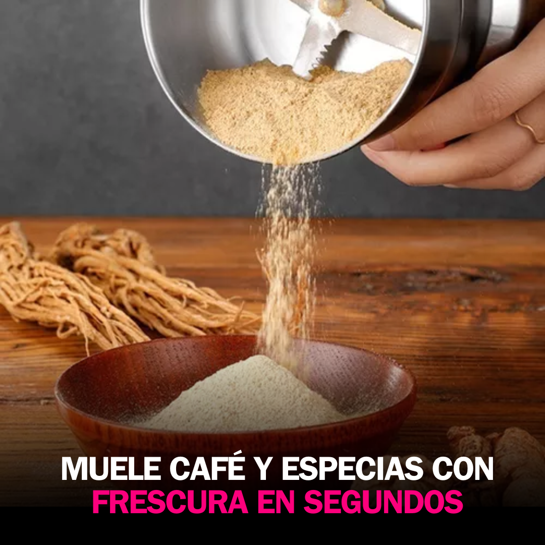 Molinillo Eléctrico RAF ¡Muele Todo Tipo de Granos en Cuestión de Segundos! ⏰